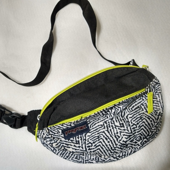 Jansport Bags Jansport Zebra Print Fanny Packsling Pack Poshmark